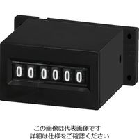 ライン精機 電磁カウンター（リセットツキ）4桁 MCR-4PN DC24V 1個 838