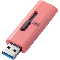 USBメモリ USB3.2(Gen1) 高速スライド式 ストラップホール付 MF-SLU3 エレコム