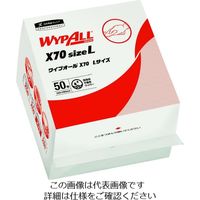 日本製紙クレシア クレシア ワイプオールX70 クロスライク Lサイズ 6つ折り 60375 1ケース（600枚） 208-5915（直送品）