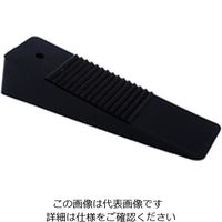 東京防音 ドアストッパー 黒 長100mm×幅25mm×高1～20mm TB-12 1セット（50個）（直送品）