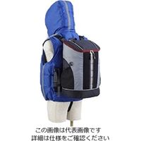 ネストジャパン ツナガード 成人用 固型式ダウンベスト風ライフジャケット＆スタンダード型リュック Mサイズ ブルー TG-V2R（直送品）