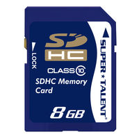 スーパータレント SDHCカード 8GB Class10 （ ST08SDC10 ）（直送品）