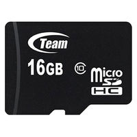 TEAMジャパン Team製microSDHCカード16GB class10 TG016G0MC28A（直送品）