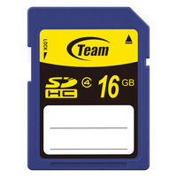 TEAM（チーム） SDHCカード　16GB class4 TG016G0SD24I（直送品）