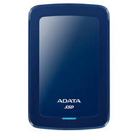 ADATA ポータブルSSD 240GB ブルー ASV300-240GC31-CBL（直送品）