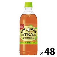サントリー クラフトボス TEAノンシュガー 香る無糖紅茶 600ml 1セット（48本）