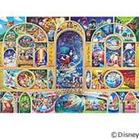 テンヨー ディズニー ジグソーパズル ステンドアート 500ピース Ｄオールキャラクター ドリーム DSG-500-410 1セット（直送品）