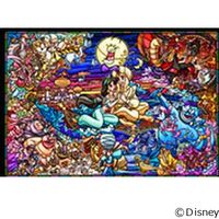 アスクル】テンヨー ディズニー ジグソーパズル ステンドアート 500