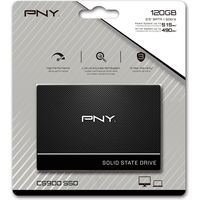PNY PNYブランド CS900 2.5 inch SATA III ソリッドステートドライブ120GB SSD7CS900-120-RB（直送品）