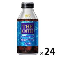 UCC上島珈琲 THE COFFEE 微糖ブラック ボトル缶 375g 1箱（24缶入）