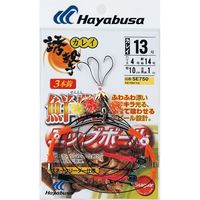 ハヤブサ SE750-15-6 カレイ 鮮艶エッグ スネーク天秤 1袋（直送品）