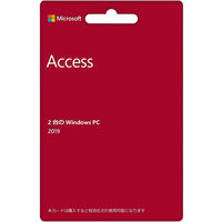マイクロソフト Access 2019　POSAカード版 ACCESS2019/U 1個（直送品）