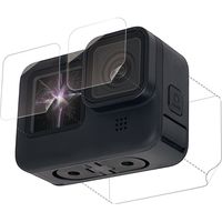 GoPro HERO9 Black用 ガラスフィルム 親水性 耐衝撃 指紋防止 光沢 AC-GP9BFLPAFFG エレコム 1個（直送品）