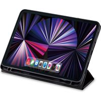 iPad Pro 11インチ ケース カバー 手帳 フラップ マグネット ブラック TB-A21PMSA360BK エレコム 1個（直送品）