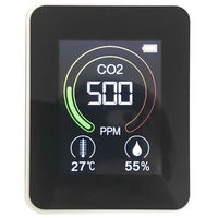 インテック　二酸化炭素濃度測定器　温度計・湿度計付き　CO2モニター　GRS106-CO2R　1台