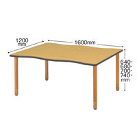 アイリスチトセ 波型テーブル