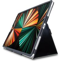 iPad Pro 12.9インチ 2021年モデル ケース レザー フラップ 軽量 ブラック TB-A21PLPLFBK エレコム 1個（直送品）