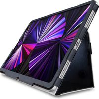 iPad Pro 11インチ 2021年モデル ケース レザー フラップ 軽量 ブラック TB-A21PMPLFBK エレコム 1個（直送品）