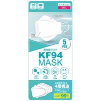 グローバル・ジャパン 高性能マスク　４層構造フィルター　大人用　KF94MASK A6906 １セット（30枚：5枚×6）（直送品）