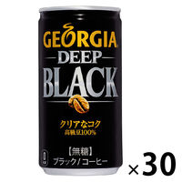 コカ・コーラ ジョージア ディープブラック 185g 1箱（30缶入）