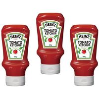 ハインツ トマトケチャップ（逆さボトル） 460ｇ×3本　【HEINZ　調味料　ketchup】　（直送品）
