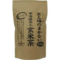 大井川茶園 茶工場の宇治抹茶入玄米茶 1袋（320g）