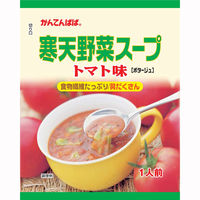 かんてんぱぱ　寒天野菜スープトマト味　1袋（3食入）