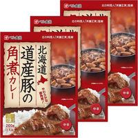 ベル食品　北海道道産豚の角煮カレー　200g　3個