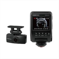 コムテック ドライブレコーダーGPS付360°カメラ+リヤカメラ HDR360GW 1セット（直送品）