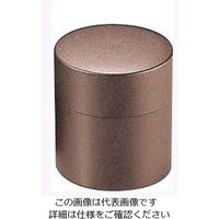 福井クラフト ウルミ乾漆 つつ型茶筒 81163280 1個 62-6525-41（直送品）