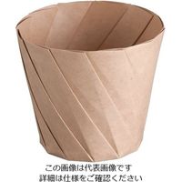 遠藤商事 おりがみカップ（20枚入） 小 茶 1ケース（20個） 62-6541-05（直送品）