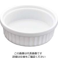 カンダ（KANKUMA） 耐熱性陶器 スフレ ML-M φ70×H25 1個 61-6595-67（直送品）