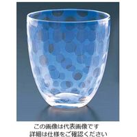 廣田硝子 大正浪漫硝子 タンブラー 水玉 TR-29-2 1個 62-6815-16（直送品）