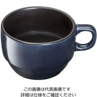 イシガキ産業 チョコット耐熱マグカップ ネイビー 1個 63-1249-40（直送品）