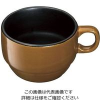 イシガキ産業 チョコット耐熱マグカップ ブラウン 1個 63-1249-41（直送品）