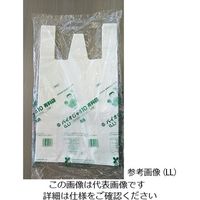 中川製袋化工 レジ袋 バイオじゃろ10 有料袋 LL 乳白 1ケース（1000枚） 63-7820-53（直送品）