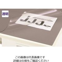 アスクル】コクヨ デスクマット軟質Ｗ 再生オレフィン・透明 下敷き 