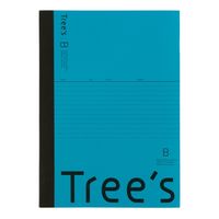 日本ノート Trees Ｂ５ Ｂ罫 ３０枚 ライトブルー UTR3BLB 1冊（直送品）