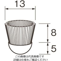 日本精密機械工作（Leutor） リューター カップ型ブラシB3311 B3311 1袋（5個） 128-3379（直送品）