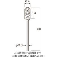 日本精密機械工作（Leutor） リューター チタンアルミナコーティング超硬カッター K8011 1袋 168-4449（直送品）
