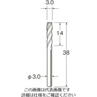日本精密機械工作（Leutor） リューター 軽合金用超硬カッター K7213 1袋 168-4484（直送品）