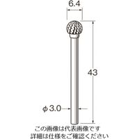日本精密機械工作（Leutor） リューター チタンアルミナコーティング超硬カッター K8004 1袋 168-4438（直送品）
