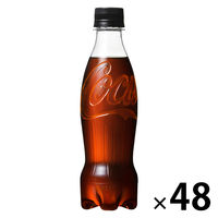 コカ・コーラ ゼロシュガー ラベルレス 350ml 1セット（48本）