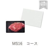 ベストグルメ〜銘柄肉〜 MEAT SELECTION カード型ギフトカタログ 5冊セット 【簡易包装・手提げ袋付き】（直送品）