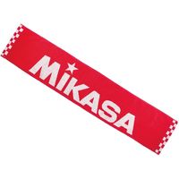 ミカサ MIKASAロゴ タオルマフラー 赤 AC-TL101A-R 6枚（直送品）