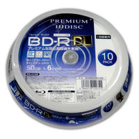 磁気研究所 BD-R/DL 録画/DATA共用 6倍速 スピンドル10枚 HDVBR50RP10SP 1個（直送品）