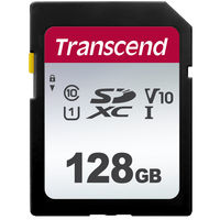 トランセンド 128GB SD TLC TS128GSDC300S １個（直送品）