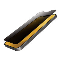 iPhone13 mini ガラスフィルム 覗き見防止 プライバシーフィルター 指紋防止 PM-A21AFLGGPF エレコム 1個（直送品）
