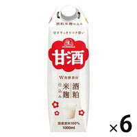 森永製菓 甘酒チルド 1000ml 1箱（6本入）