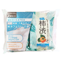 ペリカン石鹸 薬用ファミリー柿渋石けん２Ｐ　　　　　　　　　　　 PKSBMD2 48個（直送品）